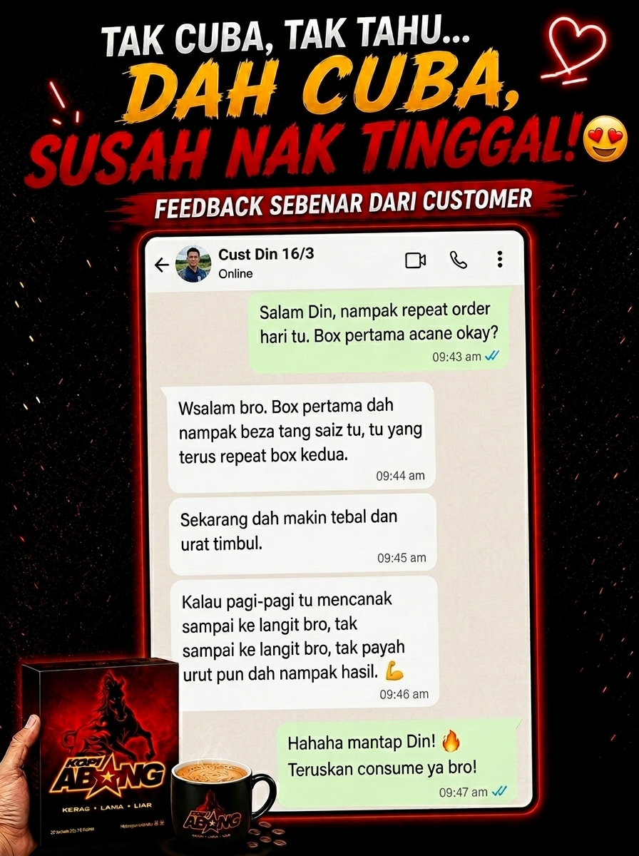 Testimoni Kopi Abang
