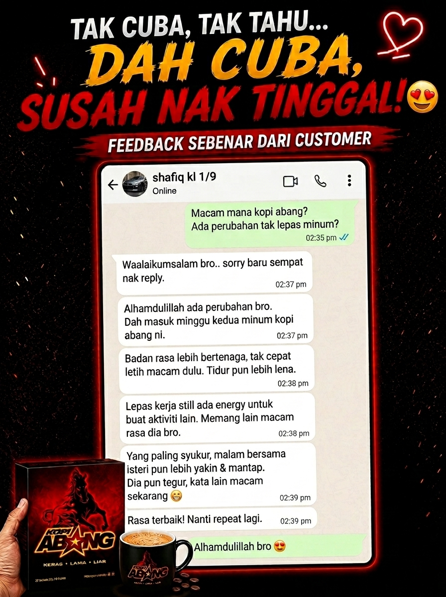 Testimoni Kopi Abang