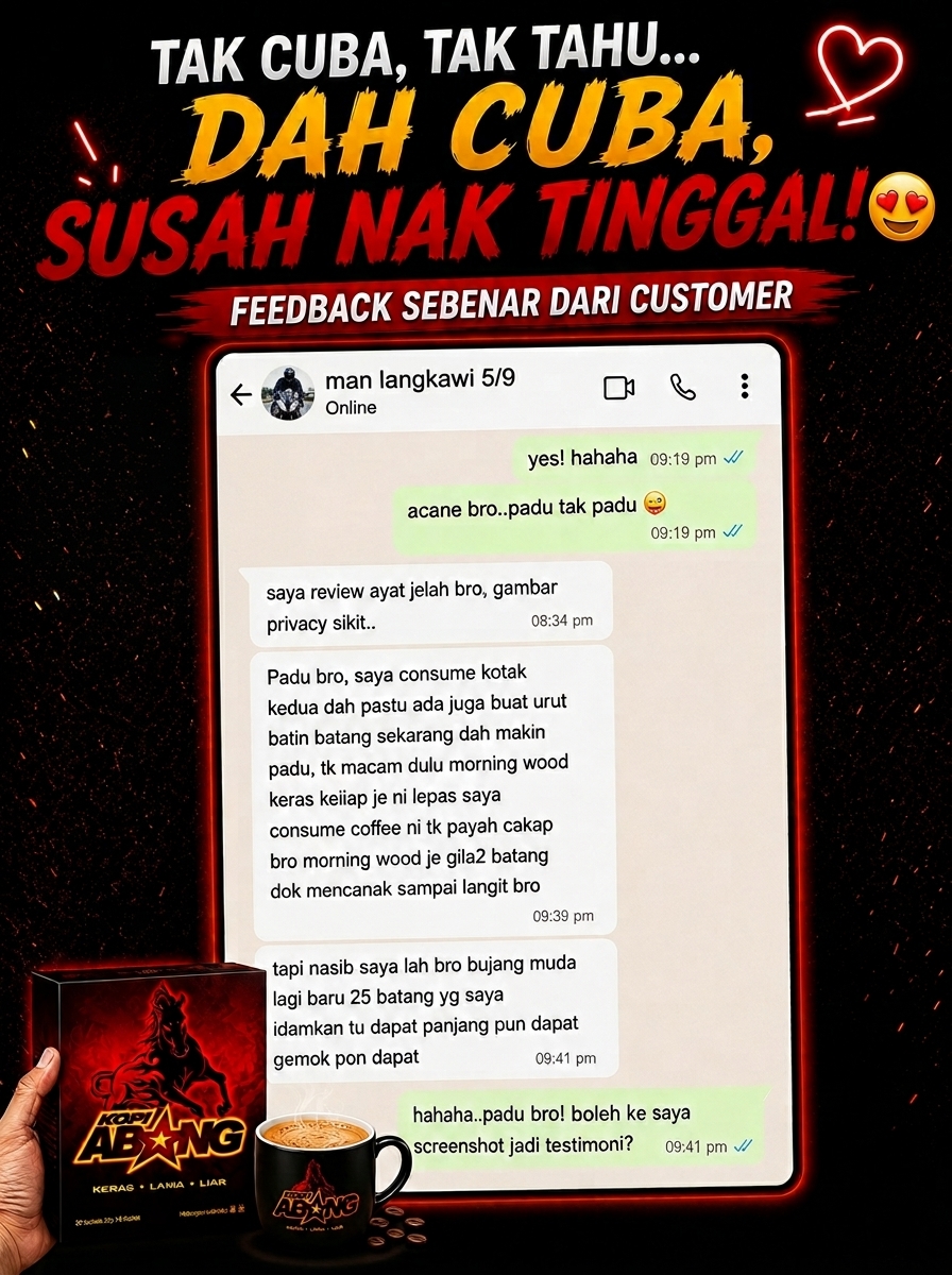 Testimoni Kopi Abang