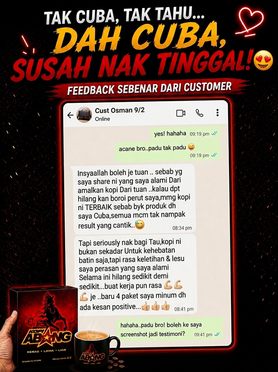 Testimoni Kopi Abang