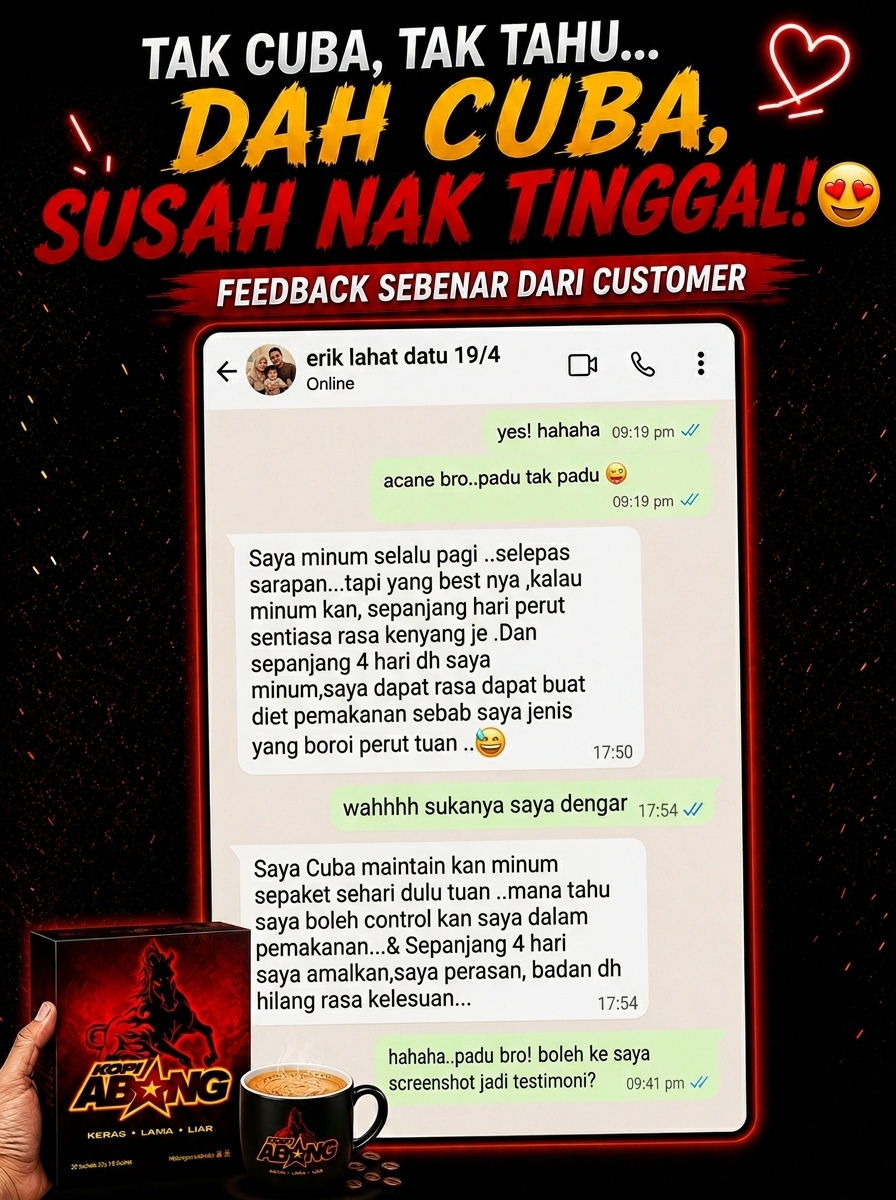 Testimoni Kopi Abang