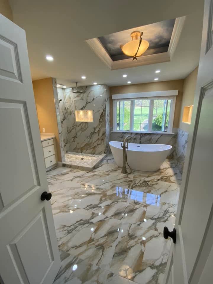 Bathroom remodel by Idea Services LLC