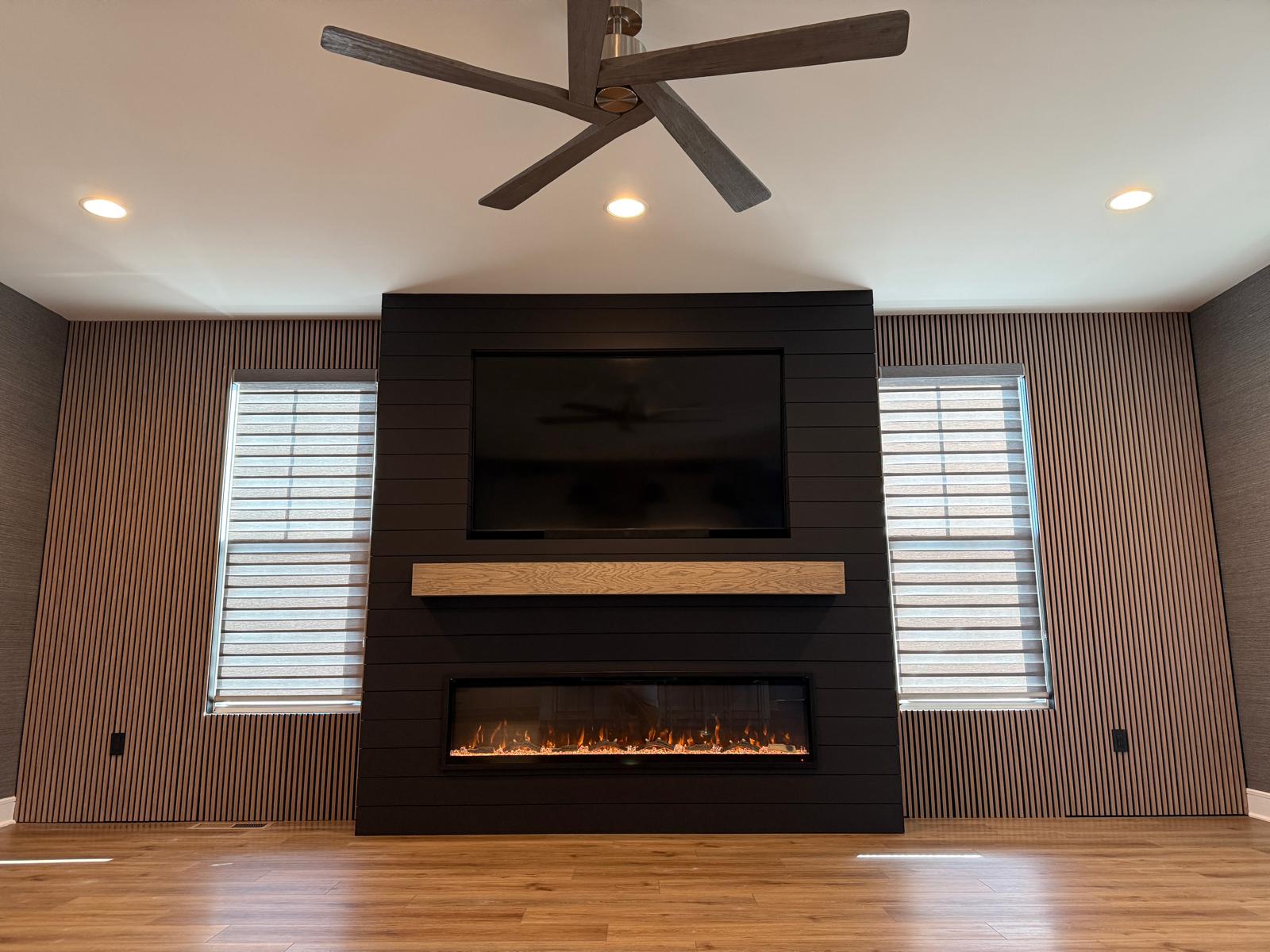 Finished basement by Idea Services LLC