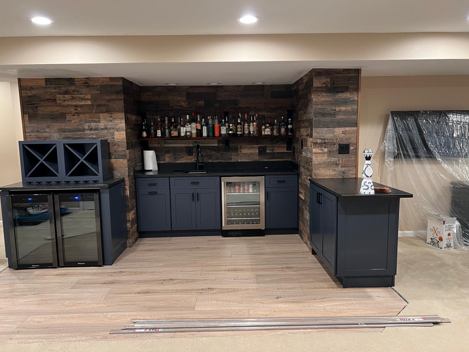 Basement bathroom by Idea Services LLC