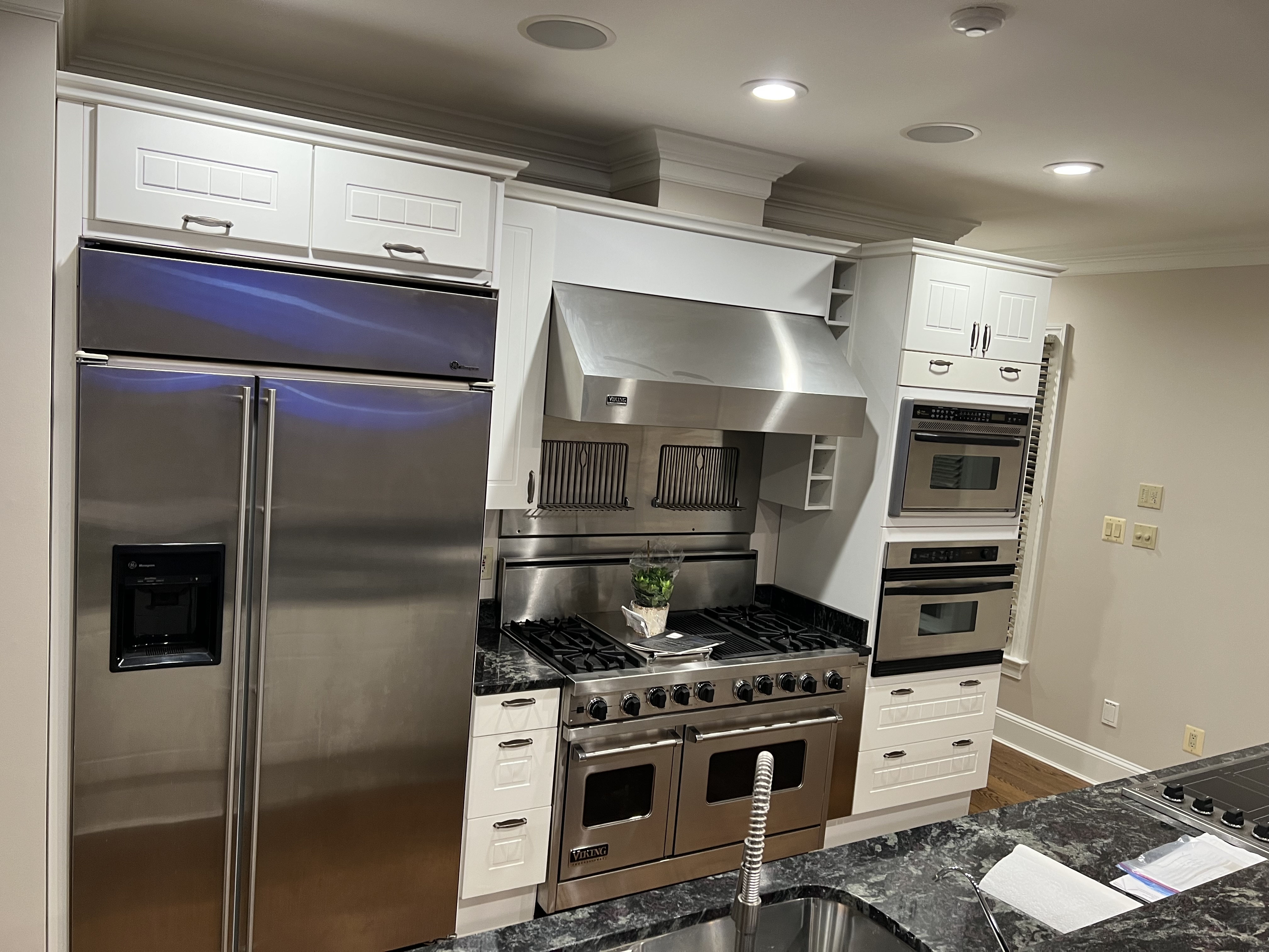 Kitchen cabinets installed by Idea Services LLC