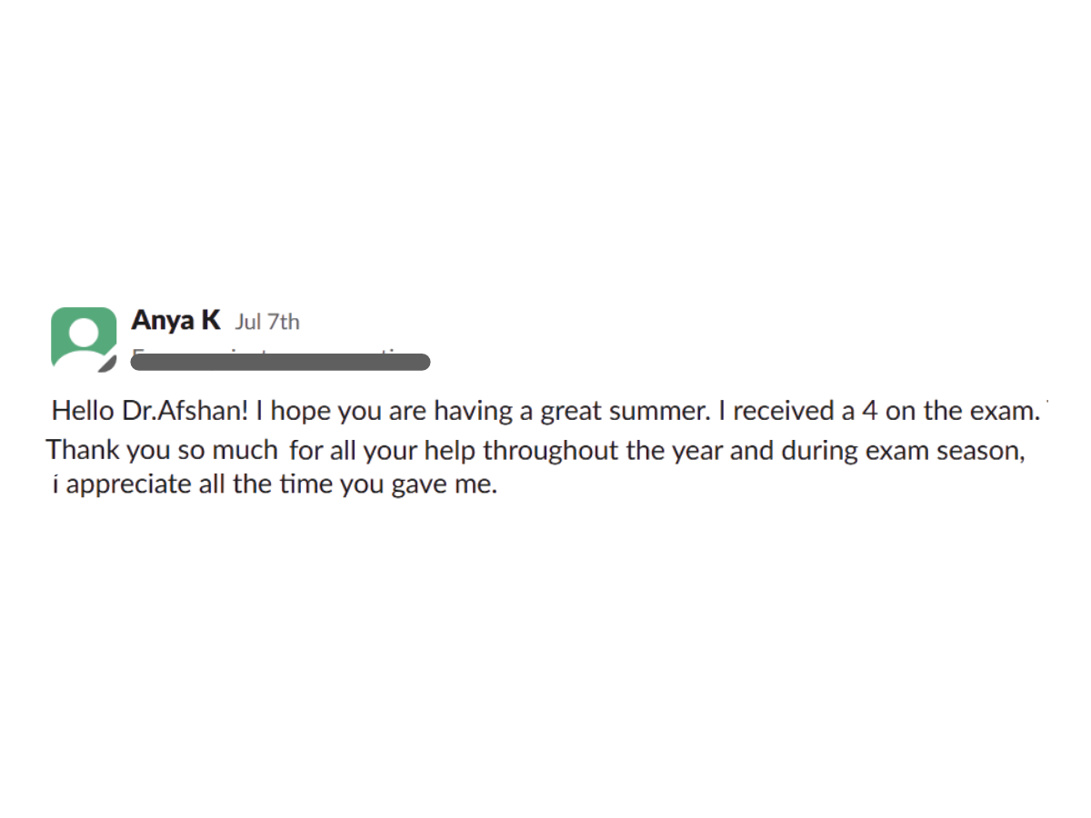 ANYA K. -- WITH DR. AFSHAN screenshot