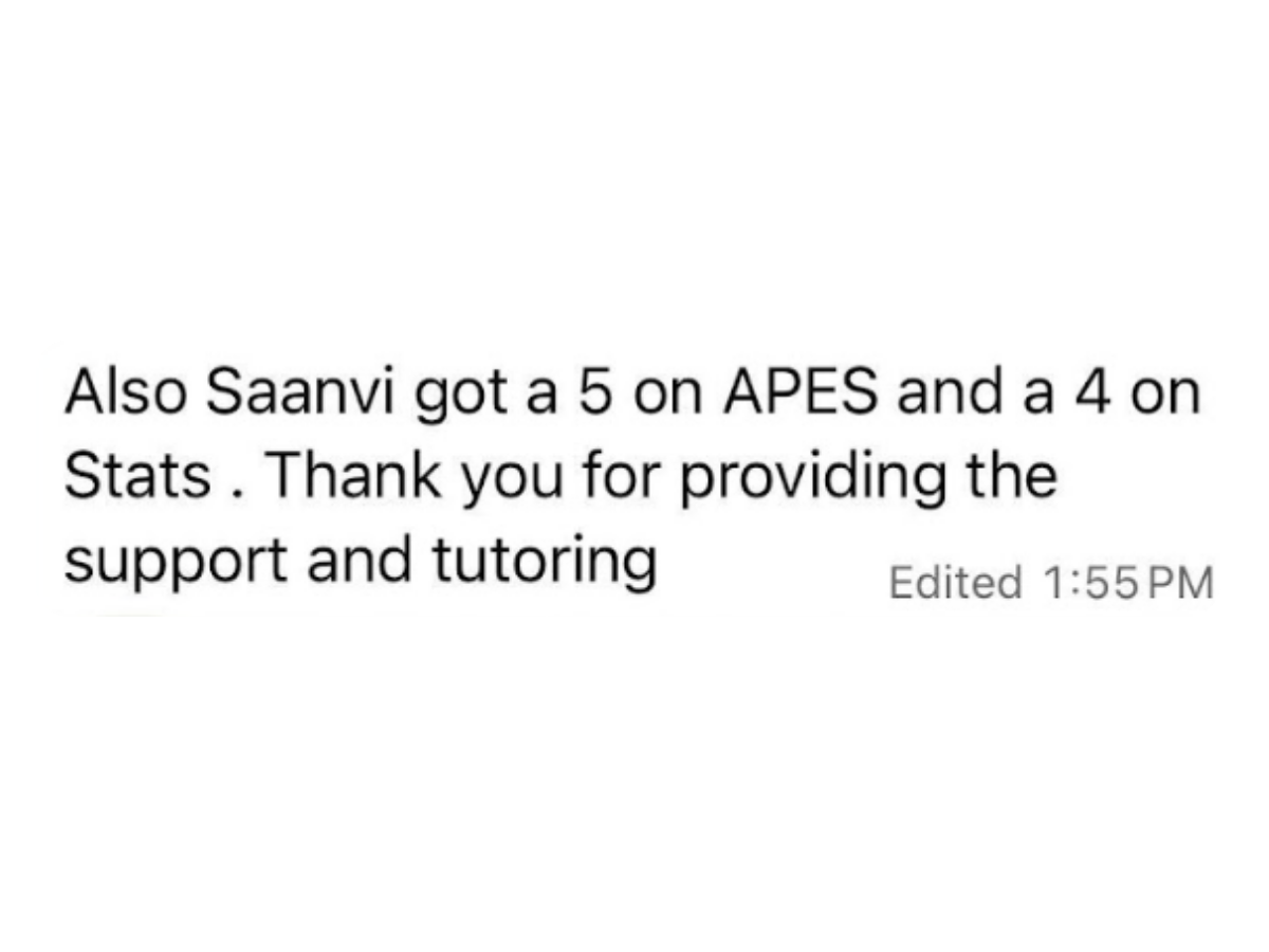 SAANVI G.'S PARENT -- WITH TERRI screenshot