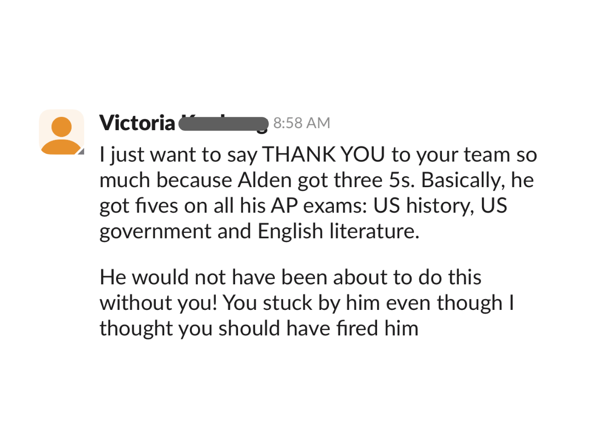 ALDEN K.'S PARENT screenshot