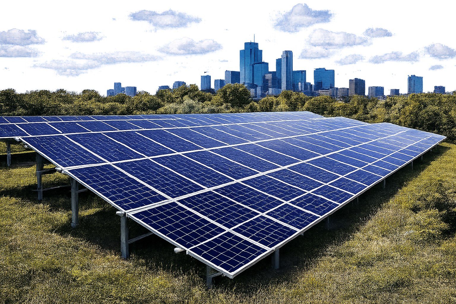 Commercial solar image