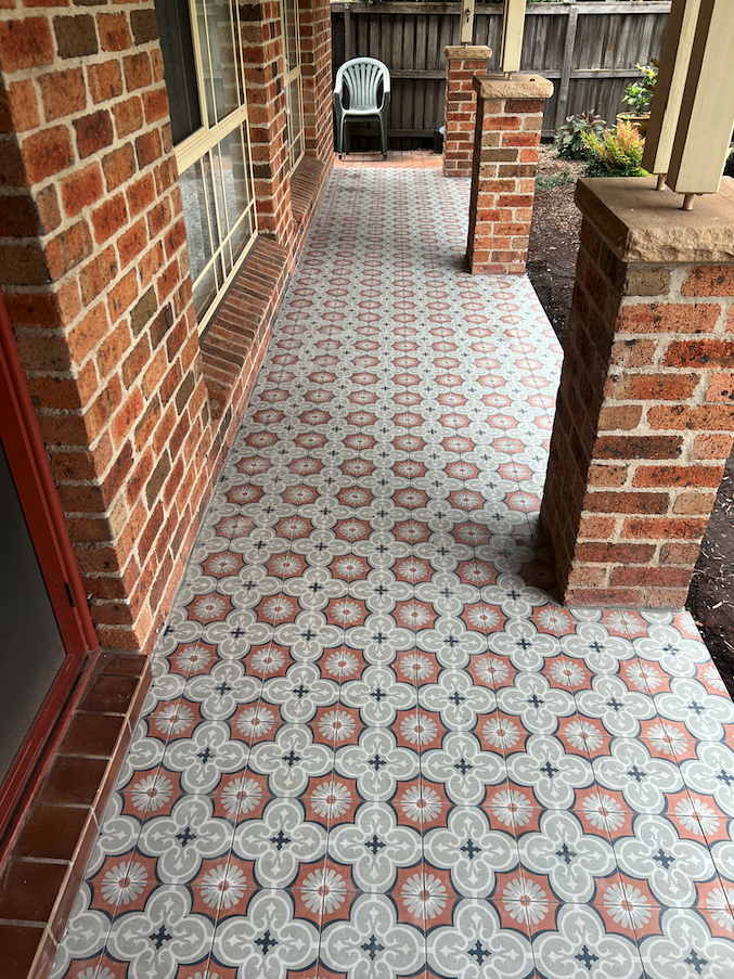 Floor tiling Wollongong completed by Stone and Steam