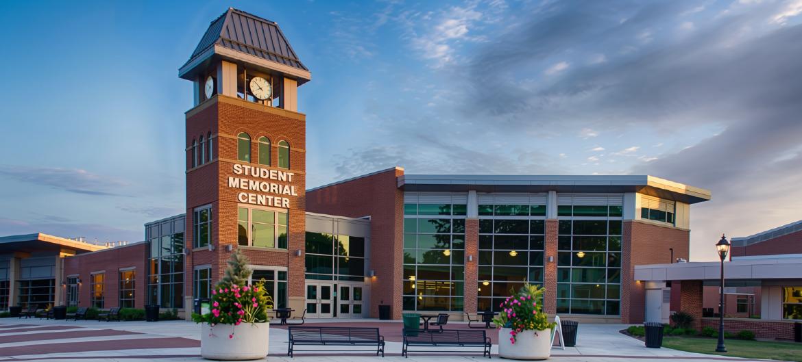 The Student Memorial Center at Millersville University