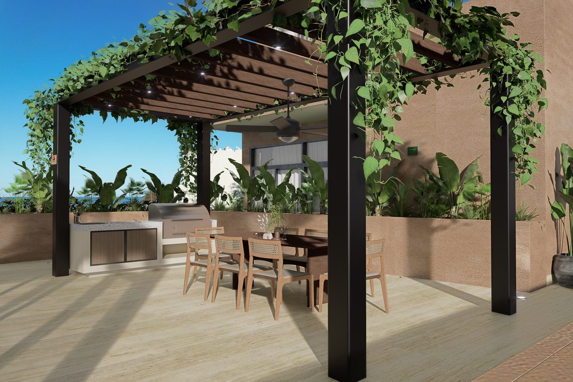 Terraza y sundeck