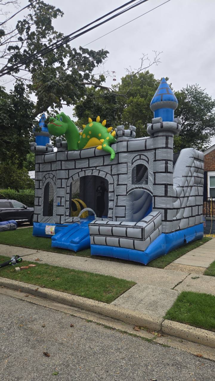Bouncy #10 Dragon Castle obstacle-course rental Long Island