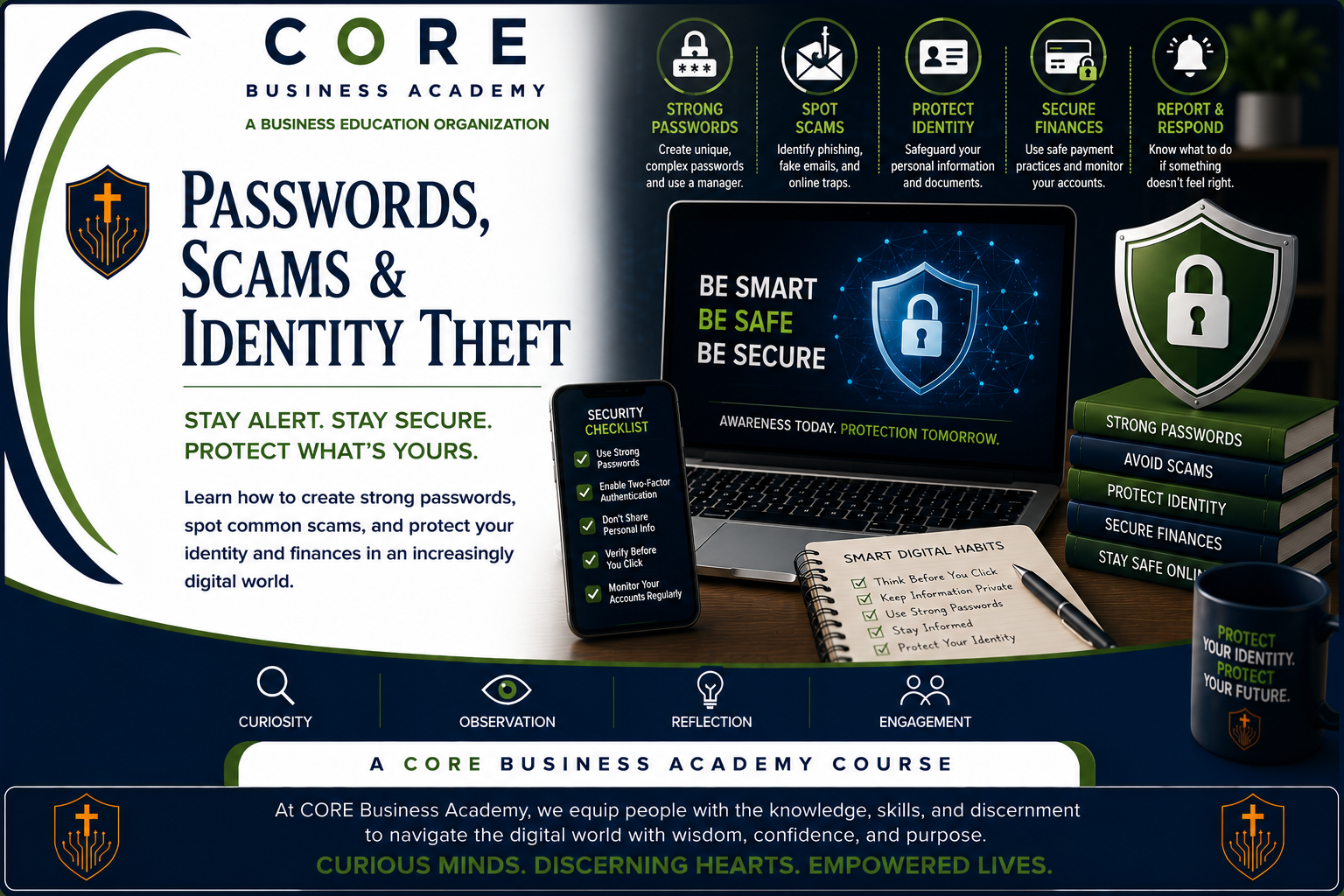 Passwords, Scams & Identity Theft