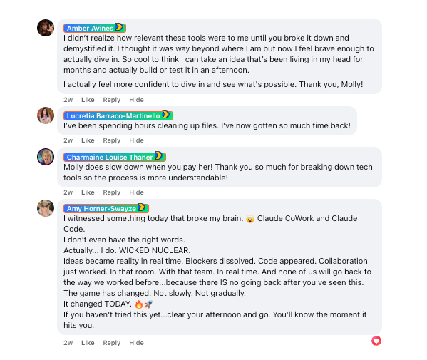 Member testimonial