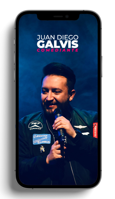 Juan Diego Galvis Comediante bogotano