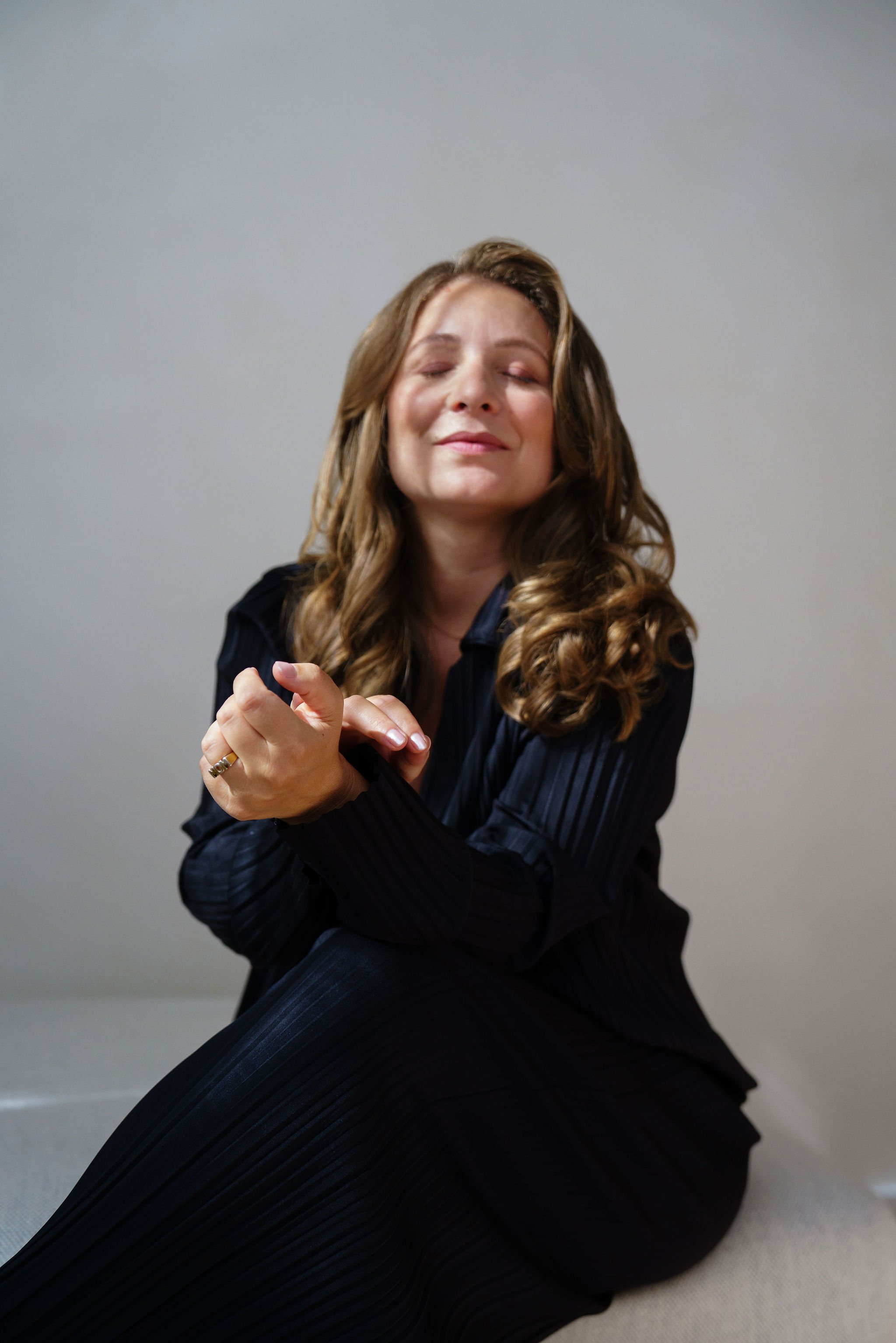 Sarah-Lisa Besemer, in sich ruhend