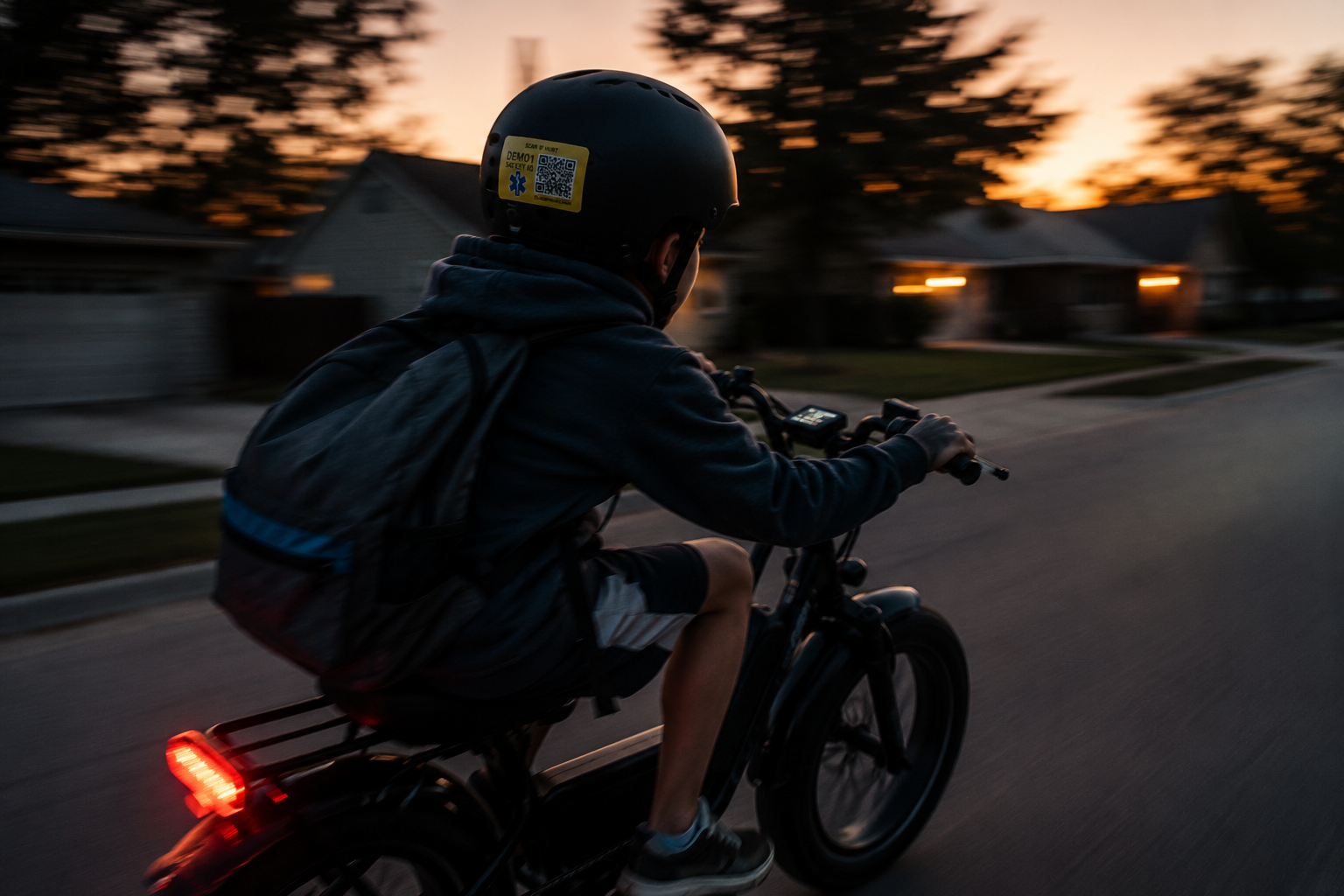 Young E-Bike Riders