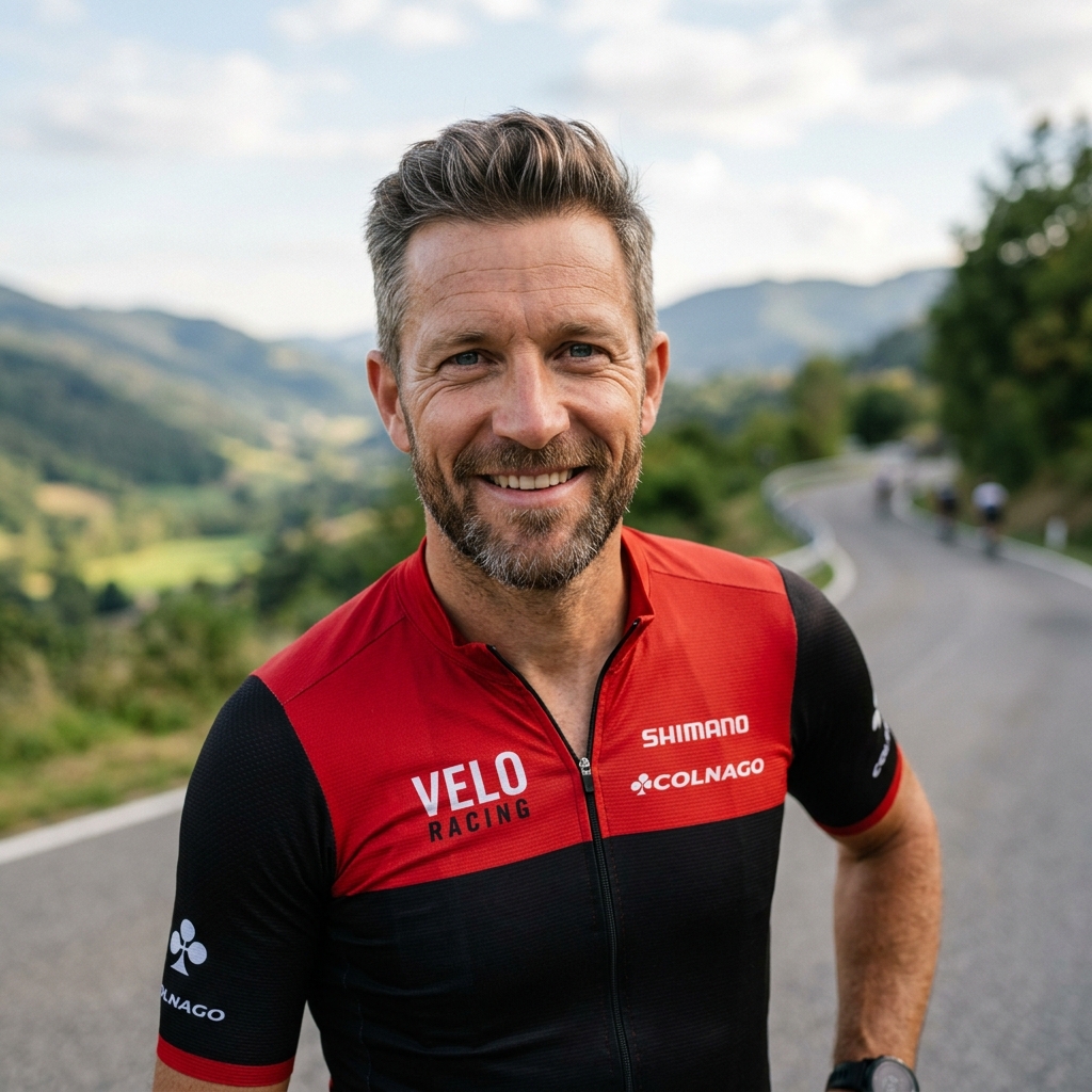 Marcus Thompson, road cyclist and Scan If Hurt customer