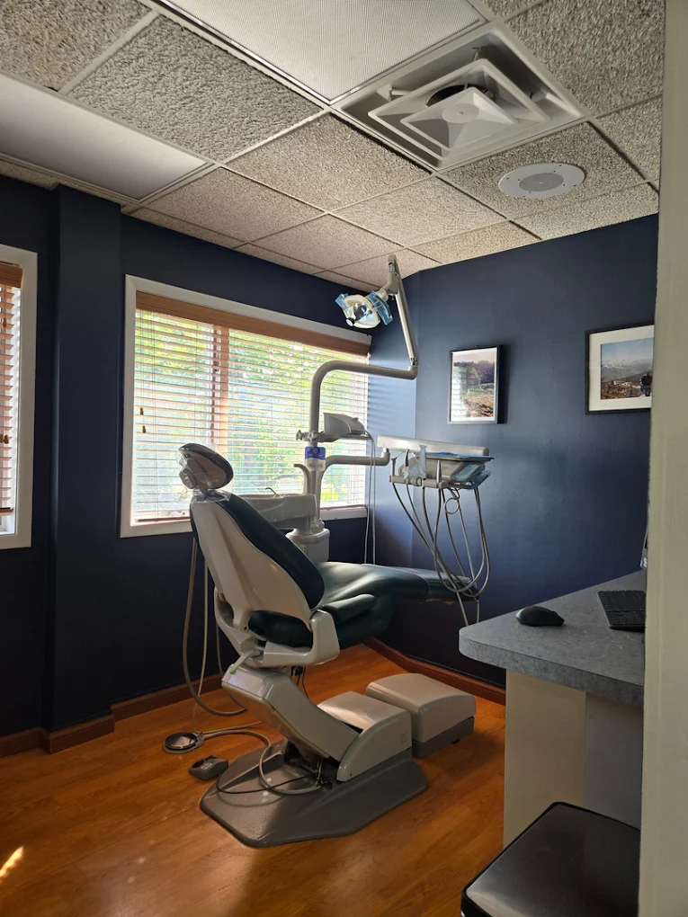 Person experiencing tooth pain