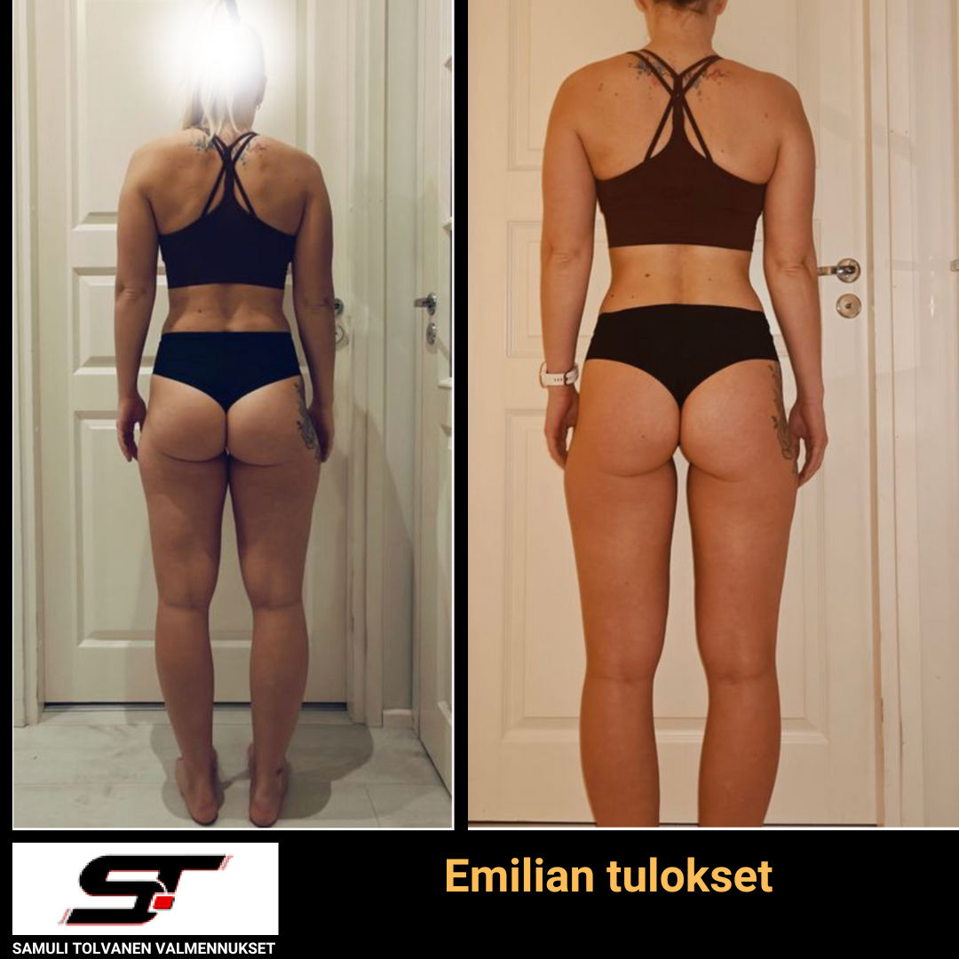 Asiakkaan ennen ja jälkeen -muutos