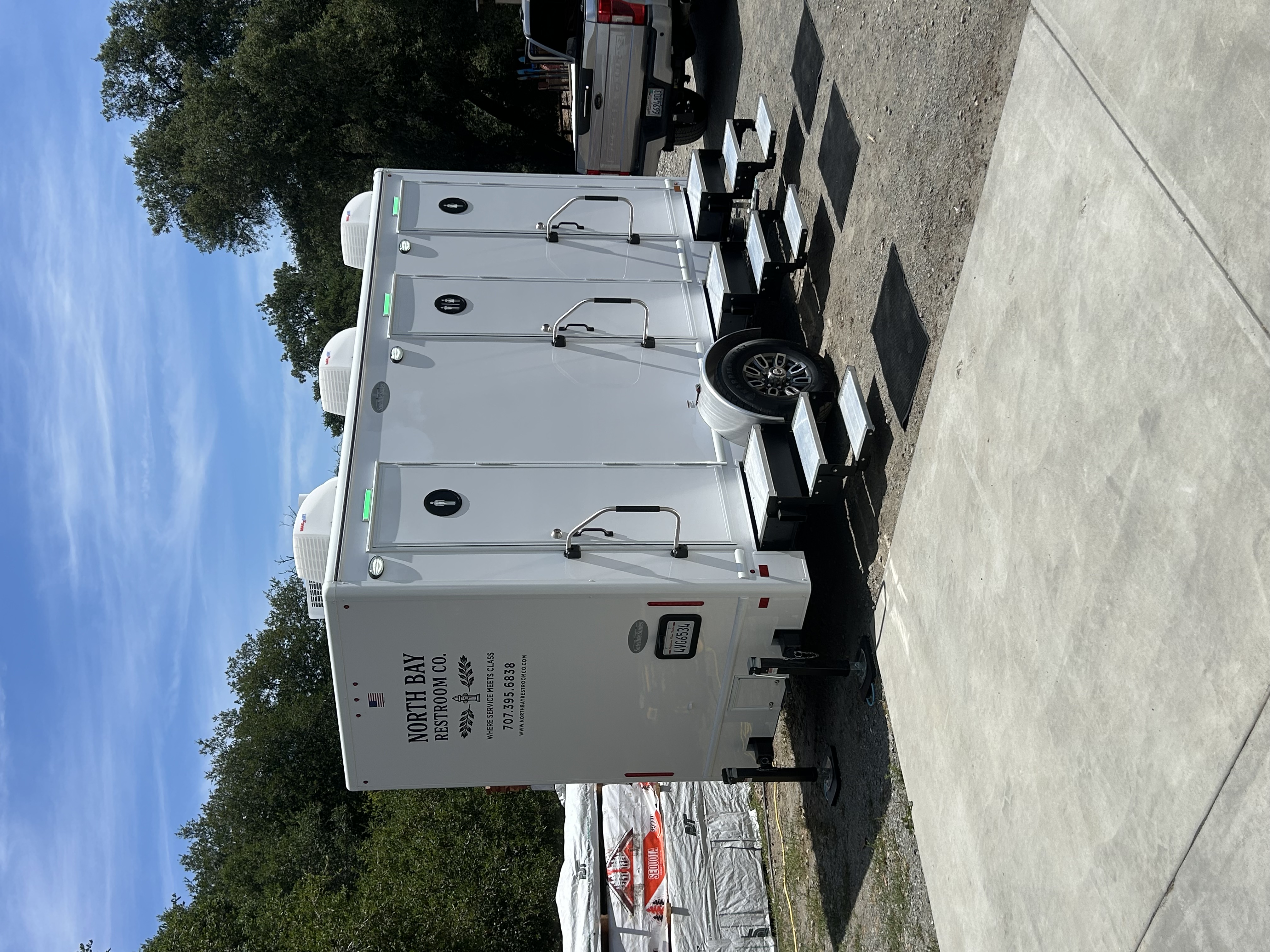 Luxury restroom trailer Northern California Luxury restroom trailer Northern California