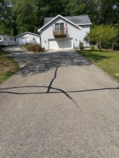 Driveway sealcoating near Altoona, Wisconsin