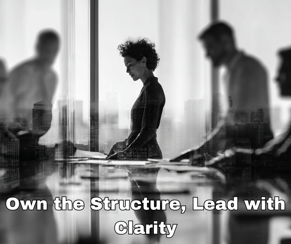 Own the Structure, Lead with Clarity