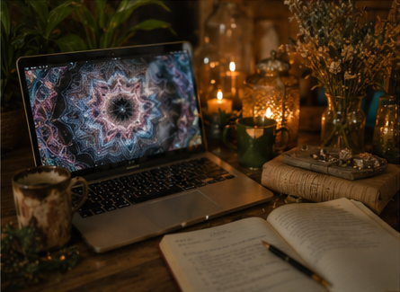 Join online from your own space