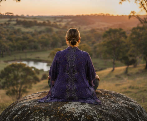 A quiet moment of stillness
