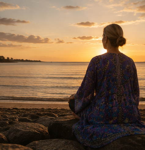 Sunset, stillness