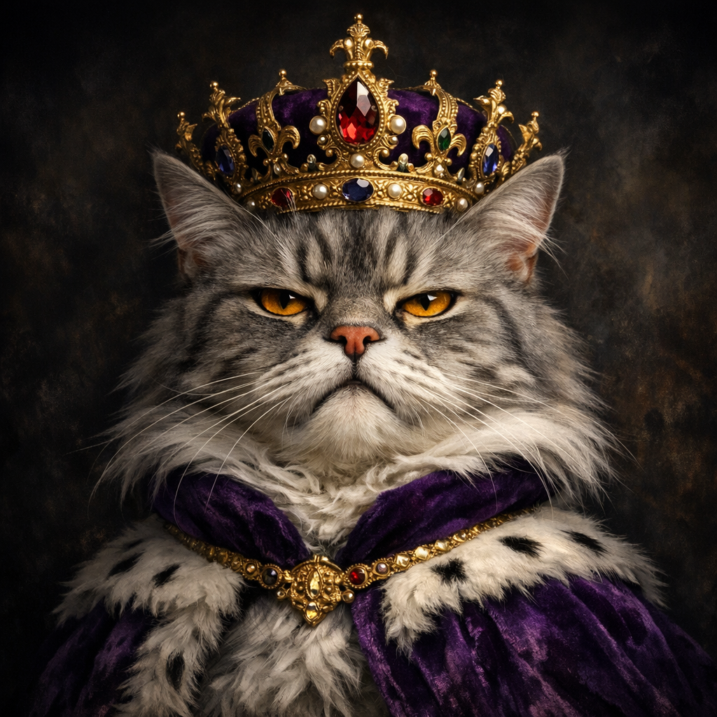 Duke Fluffington — photorealistic avatar
