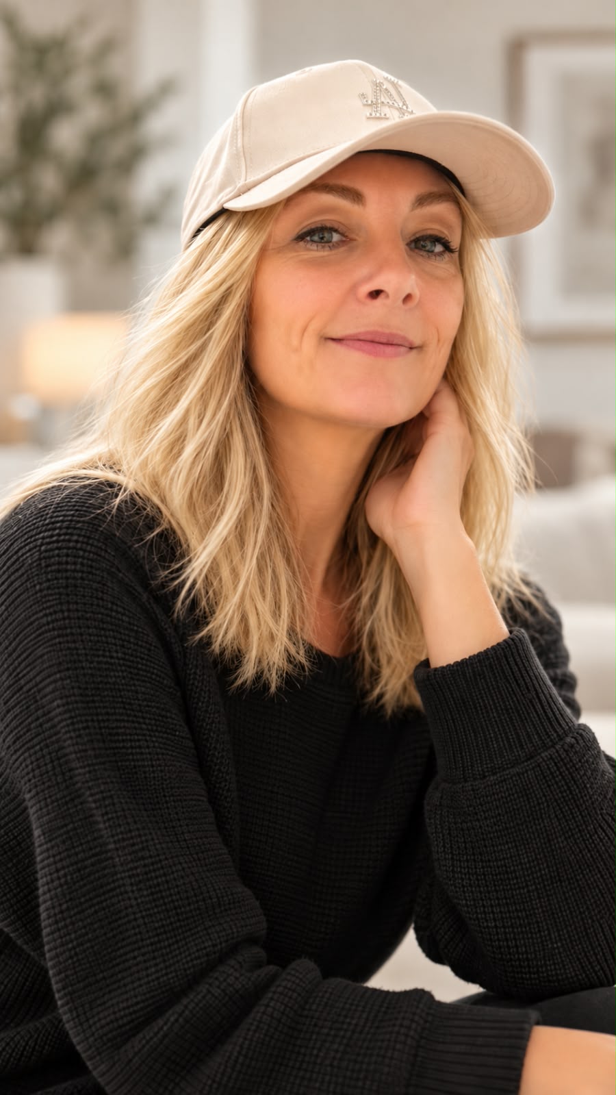 Beata, reflective portrait