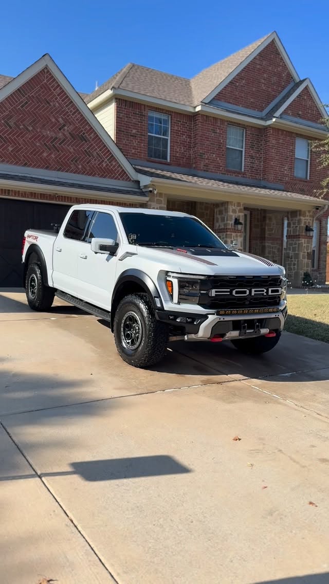 Ford Raptor R full detail and ceramic coating by Stellar Customs Houston