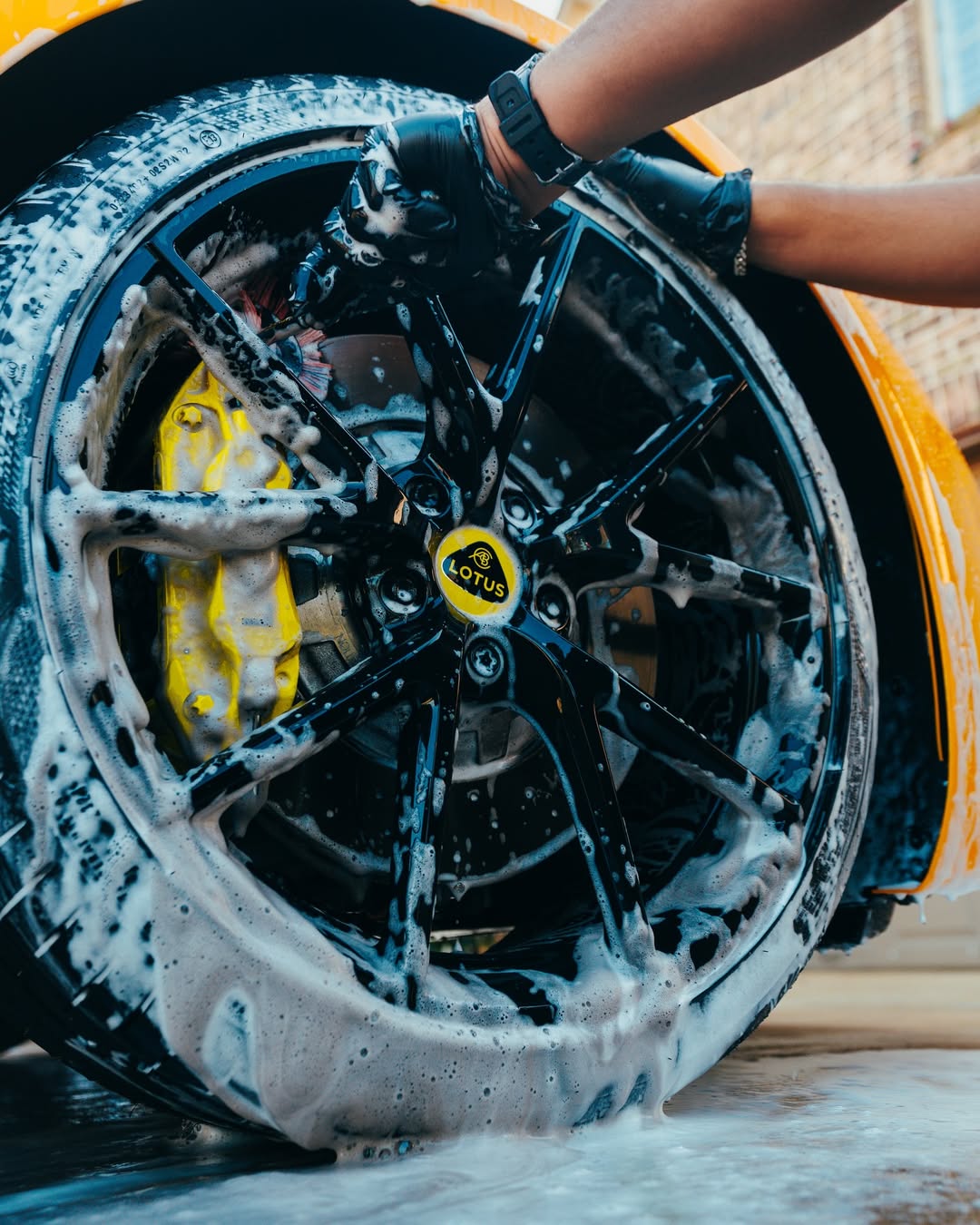 Exotic Lotus detail and paint correction by Stellar Customs Houston