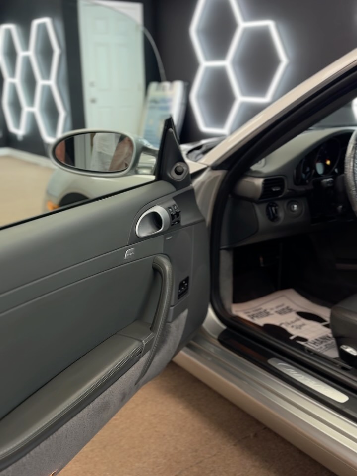 Porsche Interior Deep Clean Houston TX - Astro City Detail