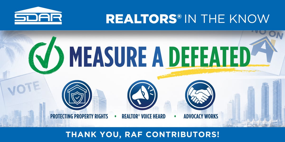 This outcome is a powerful reminder of what REALTOR® advocacy can accomplish when members stand together.