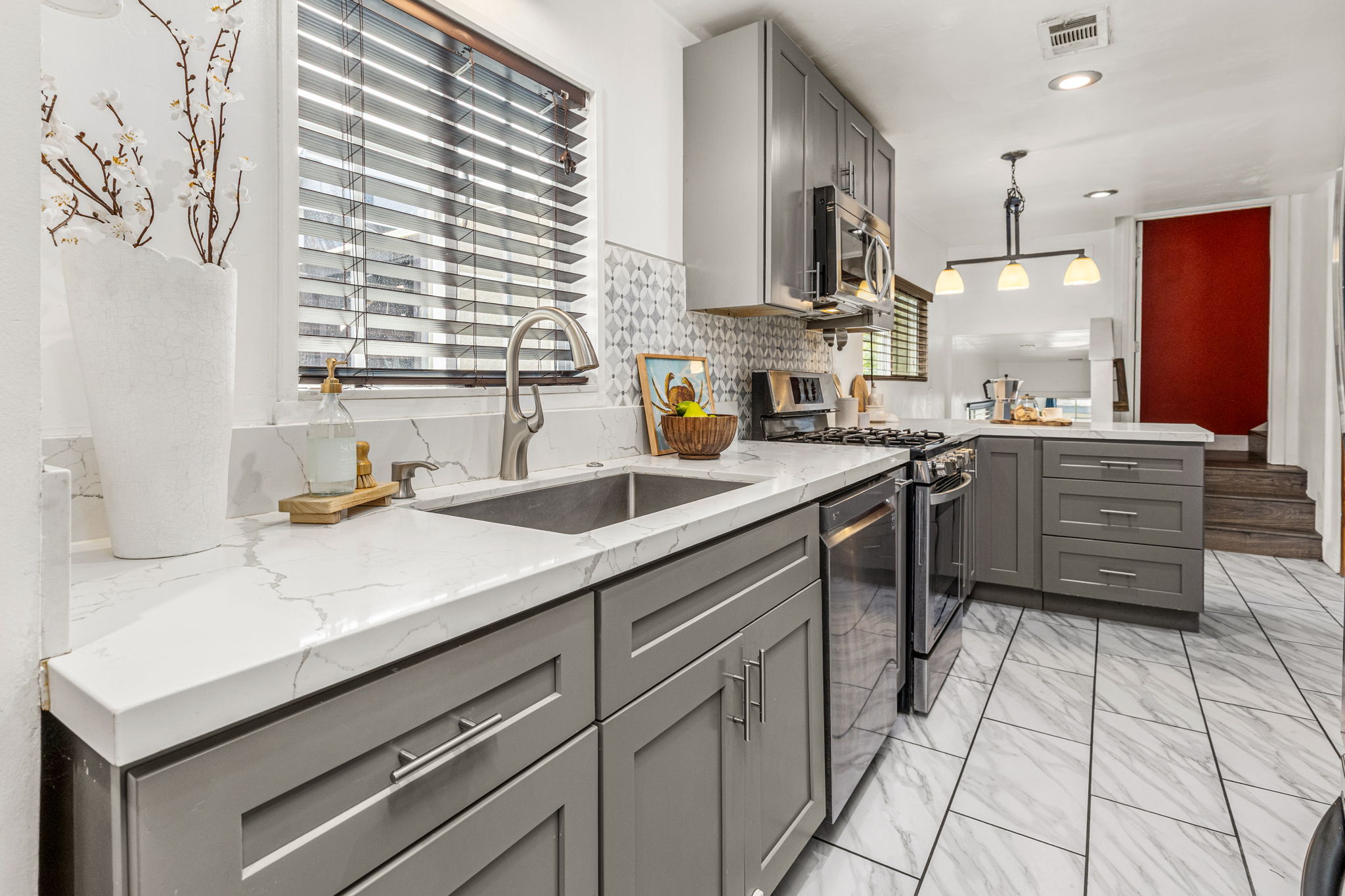remodeled kitchen
