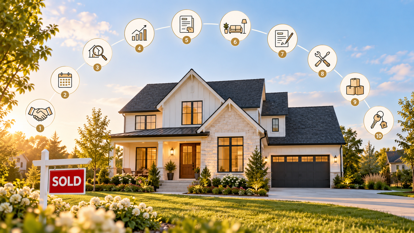 Selling a Home in 10 Strategic Steps
