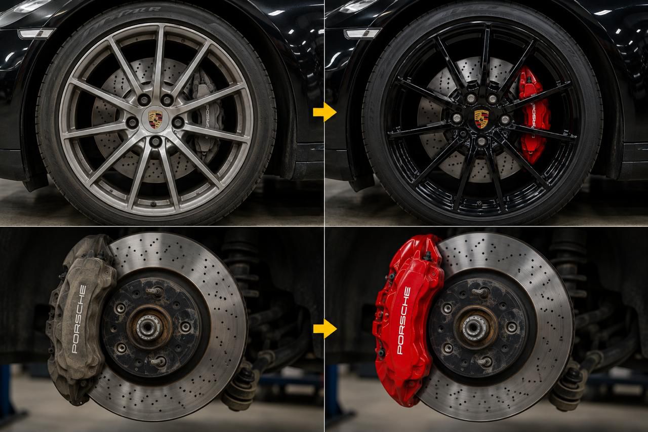 Rim Restoration & Caliper Styling