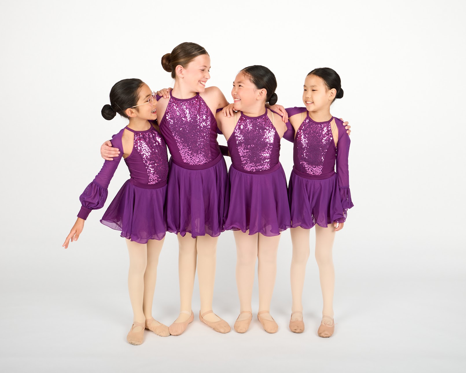 Dancers of all ages together at Dance Connections