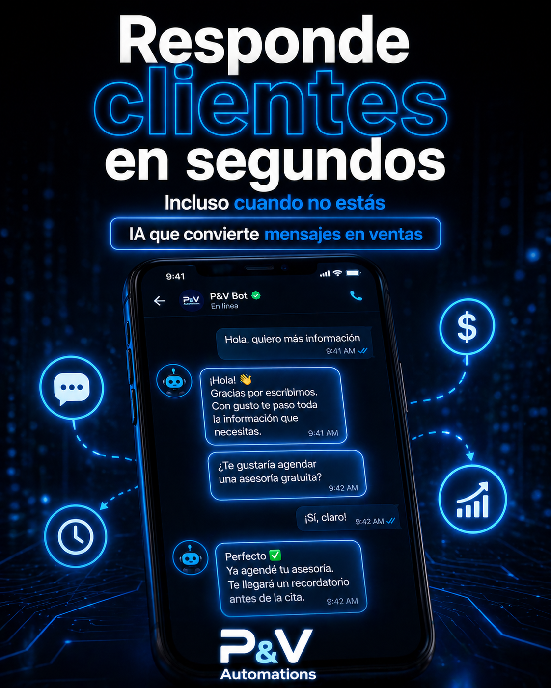 P&V Bot - Responde clientes en segundos
