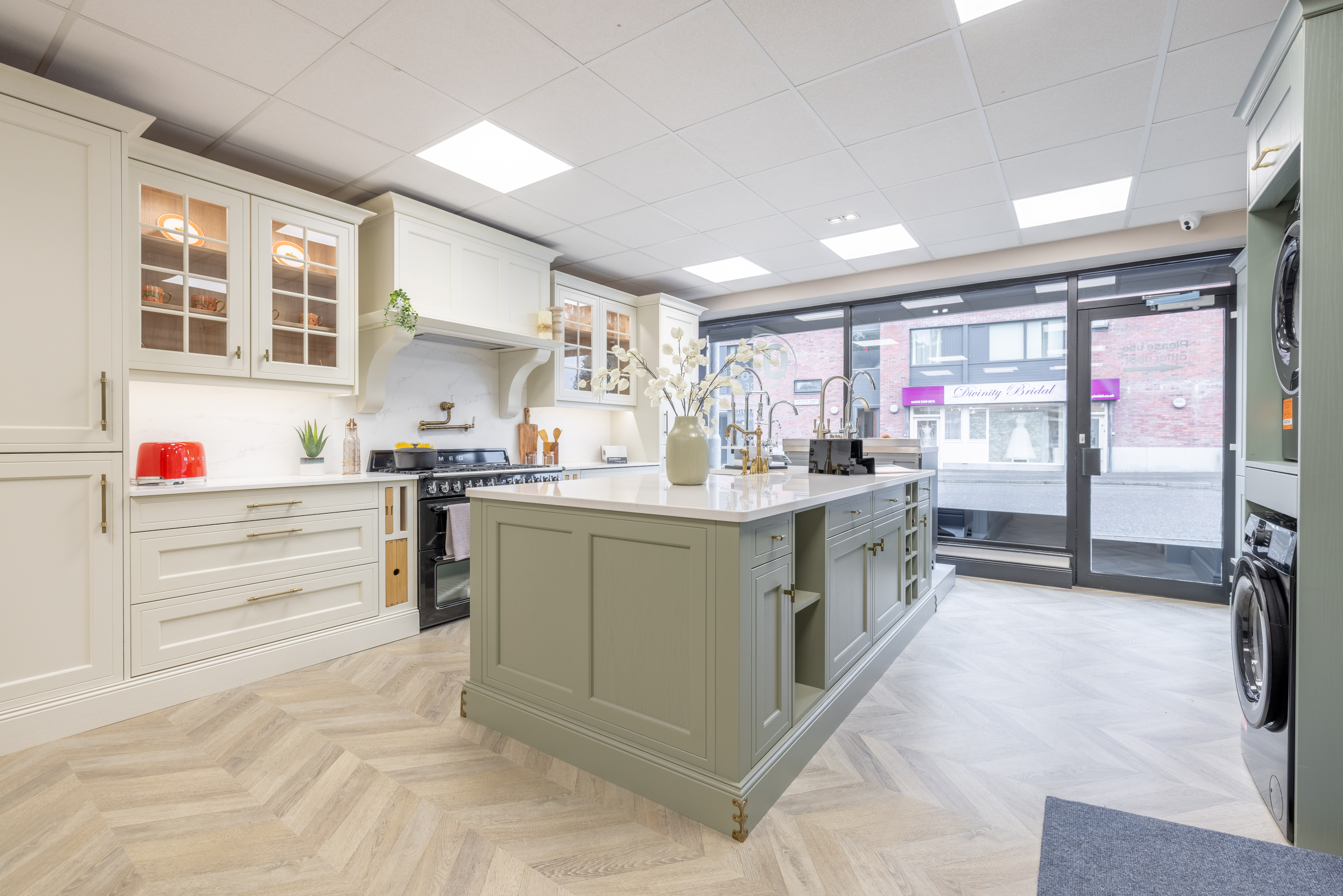 Inside the 20Twenty Kitchens showroom in Lisburn