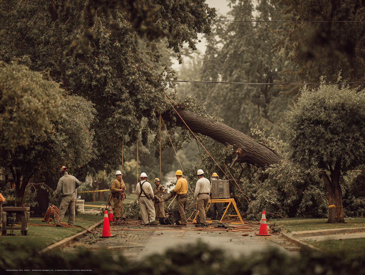 Emergency tree service sample photo