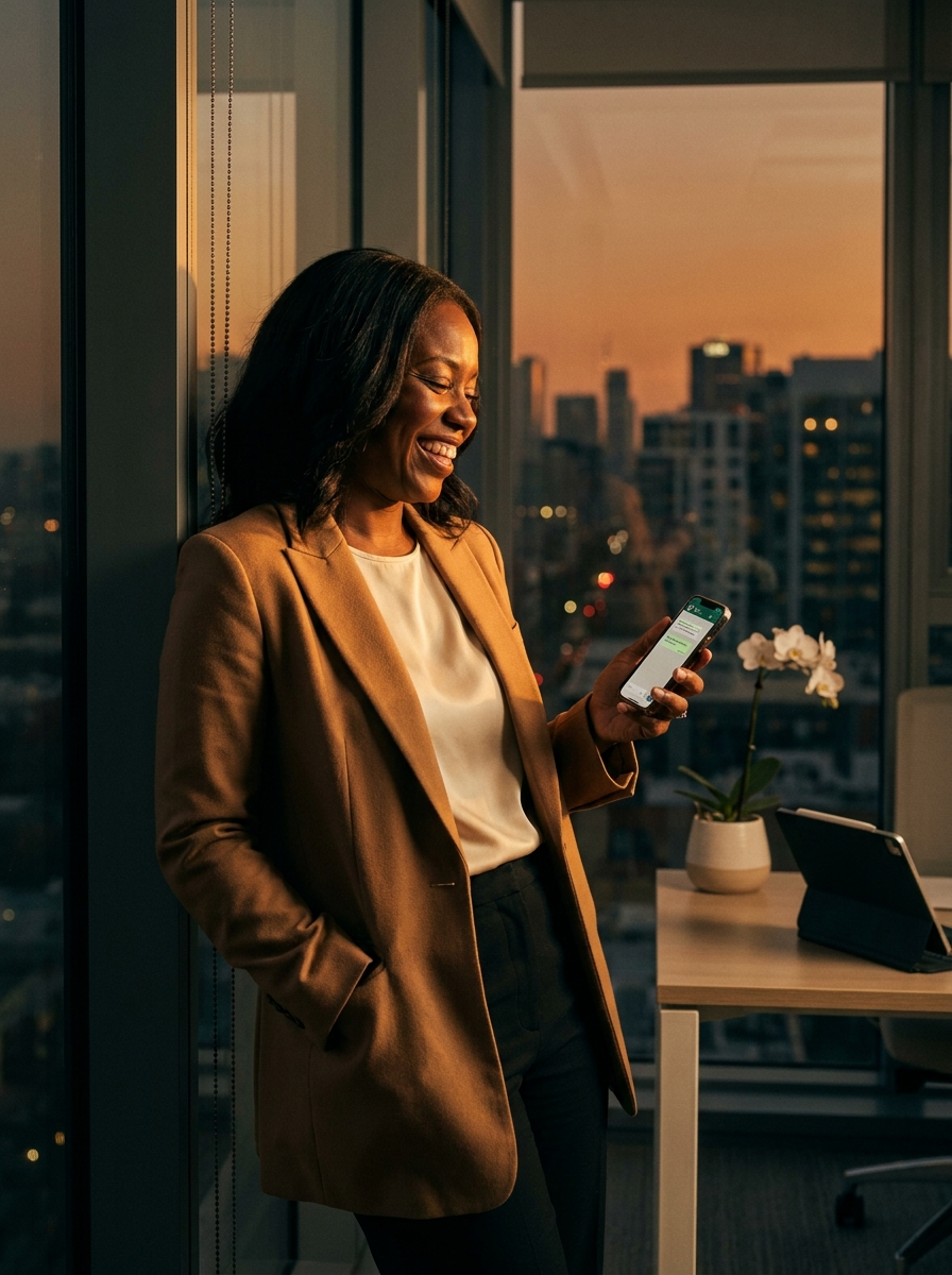 CEO using Maya on WhatsApp to reclaim 8 hours a week