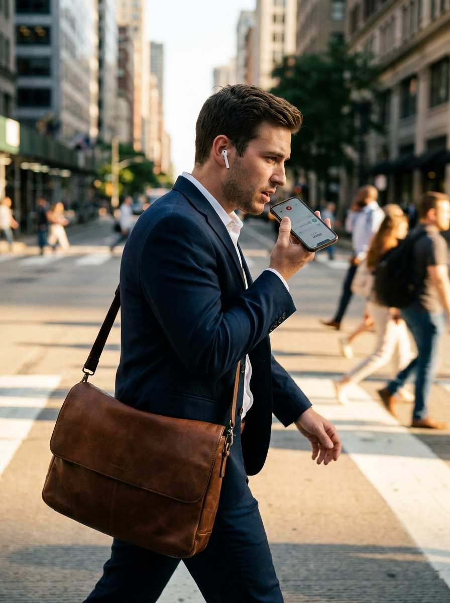 Sales rep using Maya to log calls, ask the pipeline, and never forget a follow-up