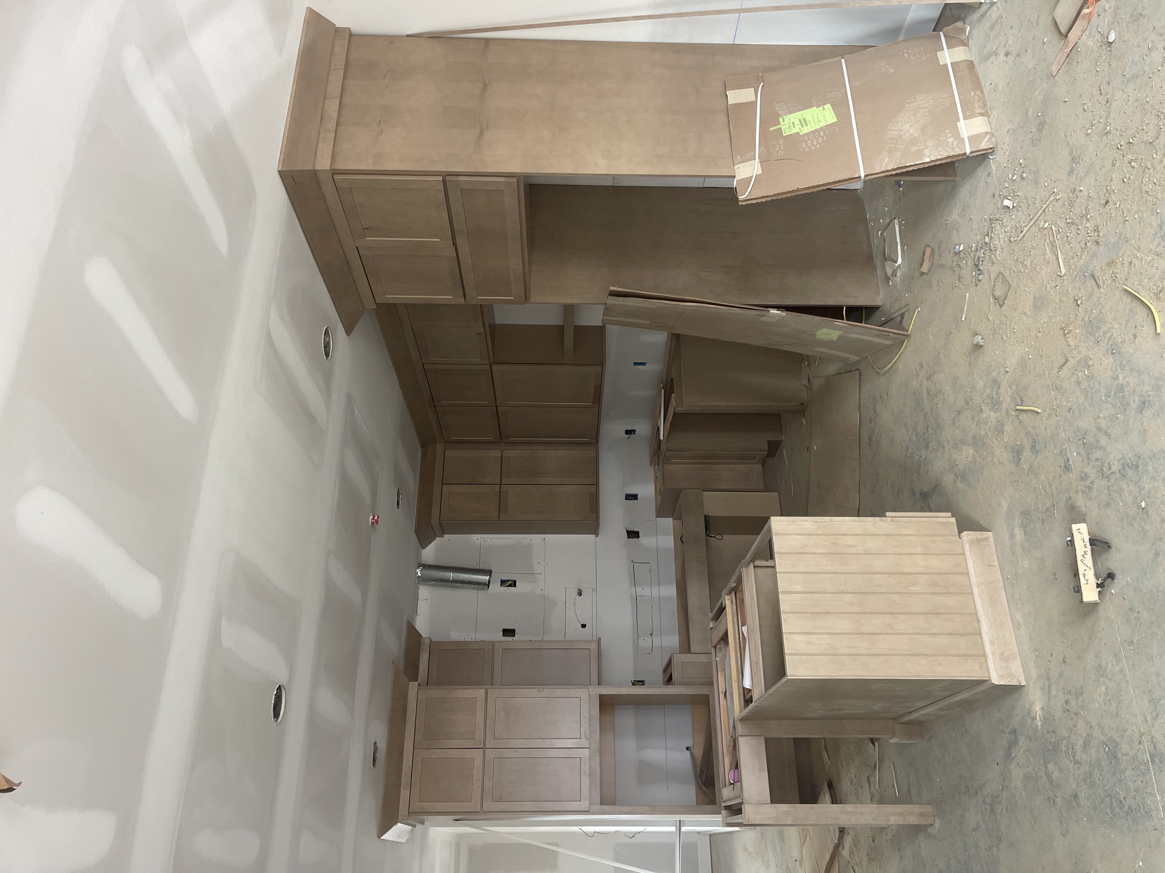 Custom carpentry and cabinet installation