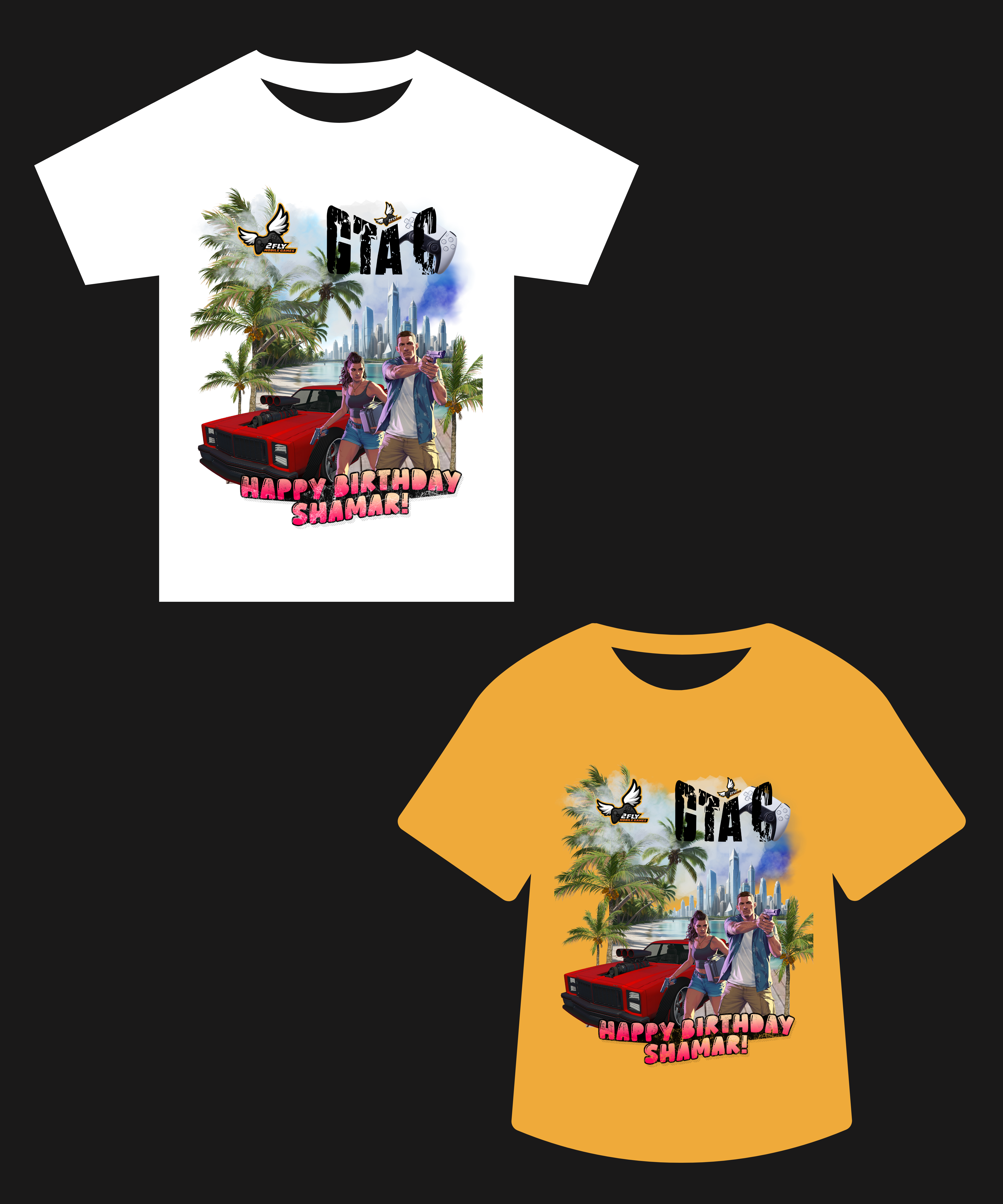 2Fly T-shirt design 10
