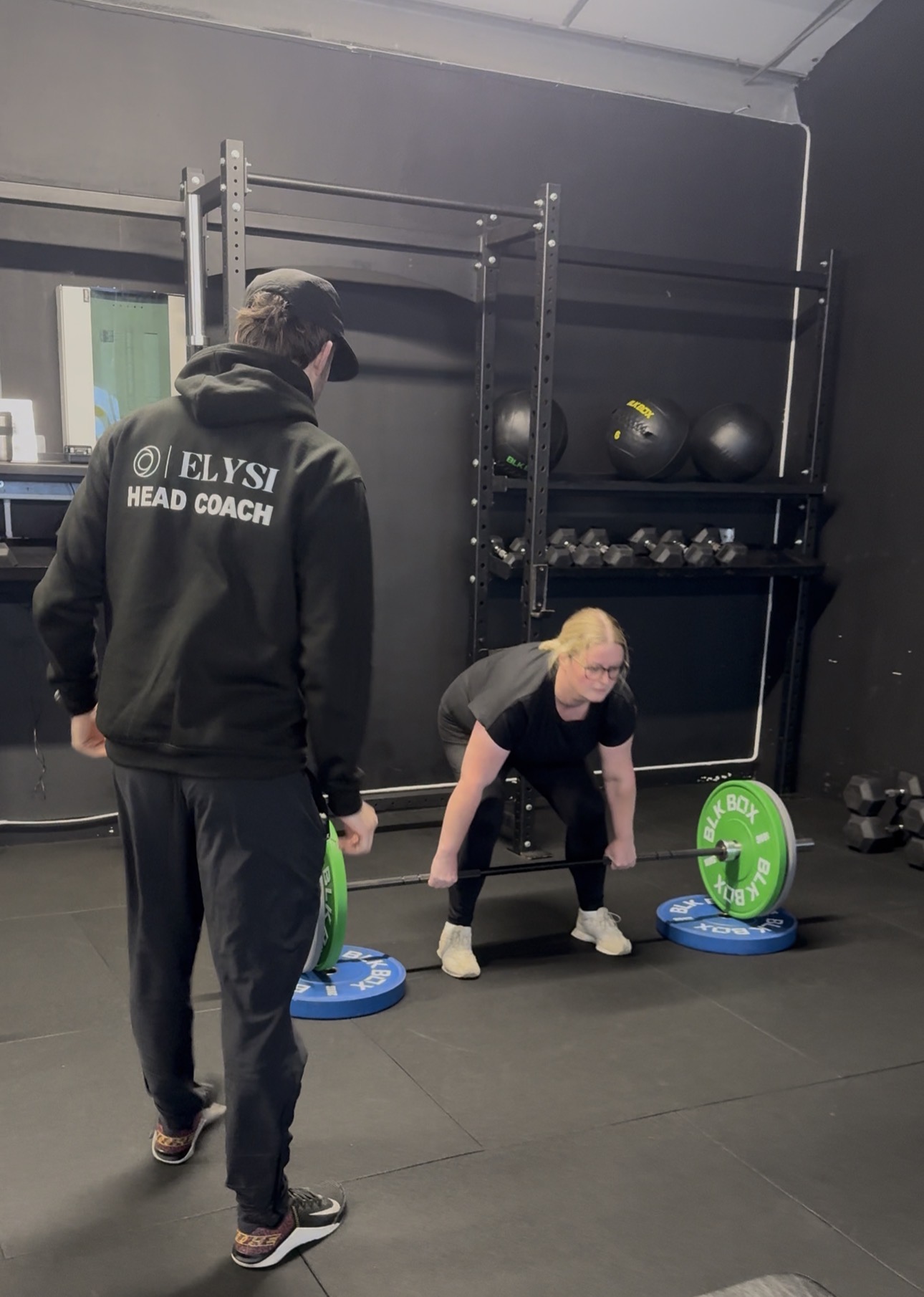 Strength coaching at Elysi Ayr