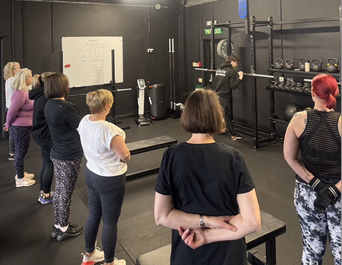 Strength training over 50 coaching at Elysi Ayr
